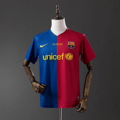 Retro Barcelona 08-09 UEFA Champions League Home detail