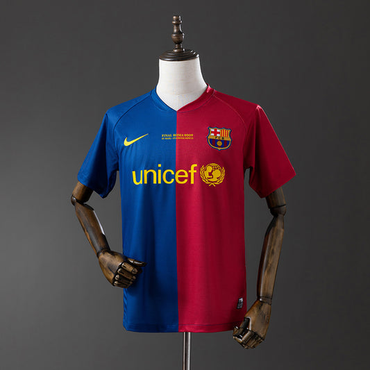 Retro Barcelona 08-09 UEFA Champions League Home detail
