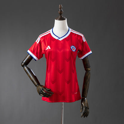 Chile 2026 Home Women Jersey detail