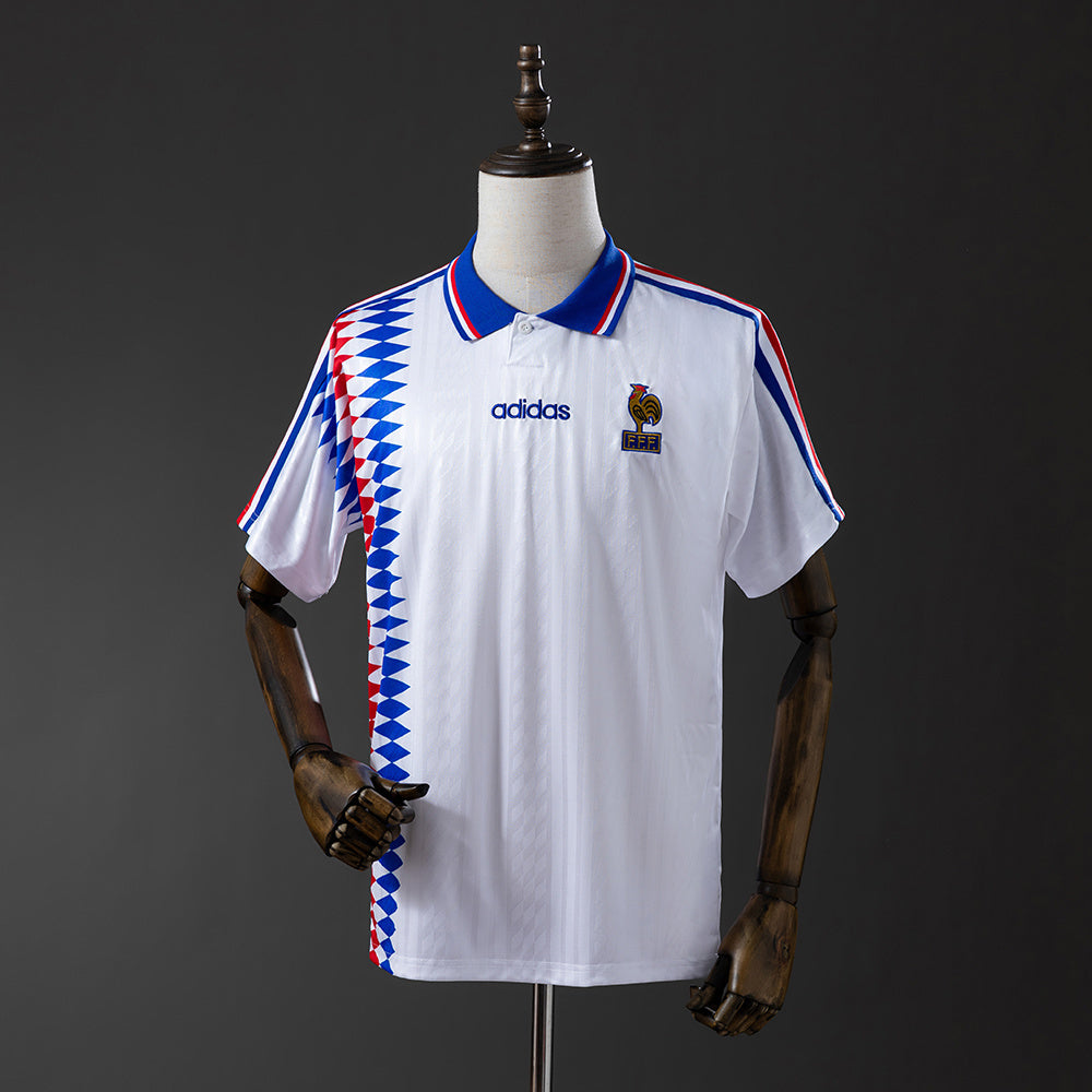 France 1994 Away Retro Jersey detail