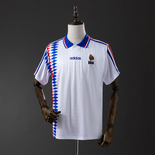France 1994 Away Retro Jersey detail