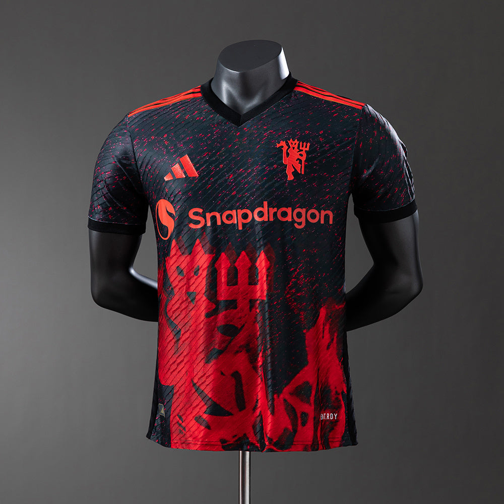 M-U 25-26 Year of the Snake Special Edition Player Version Jersey detail