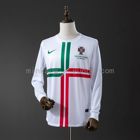 Retro portugal 2012 long sleeve away detail