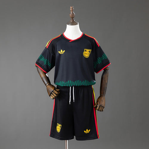 Jamaica 2026 x Bob Marley Away Kids Kit Jersey detail
