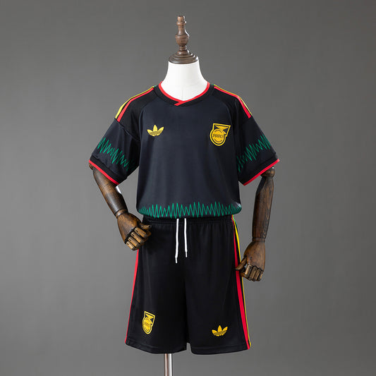 Jamaica 2026 x Bob Marley Away Kids Kit Jersey detail