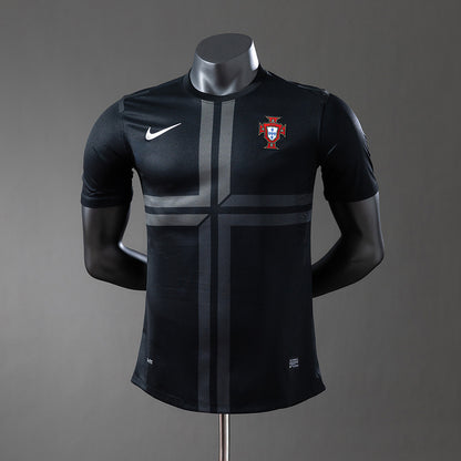 Portugal 2013 Retro Player Version away Jersey detail