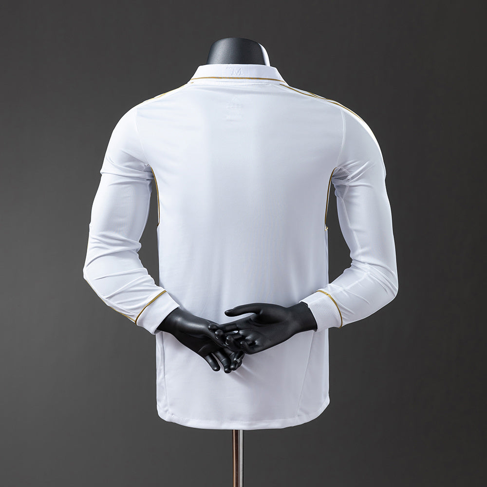 Real Madrid 11-12 Home Long Sleeve Player Version Retro Jersey