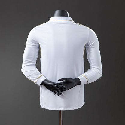 Real Madrid 11-12 Home Long Sleeve Player Version Retro Jersey