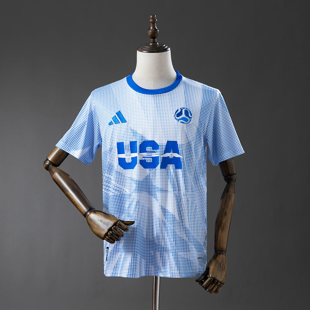 USA 2026 Promotional Apparel - Blue Jersey detail