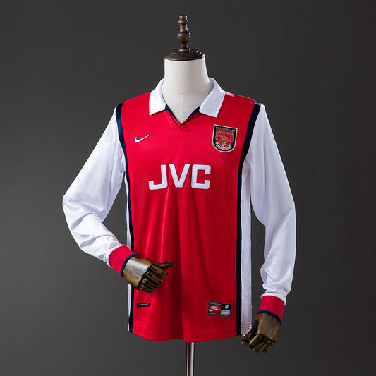 Retro long sleeve Arsenal 98-99 Home detail