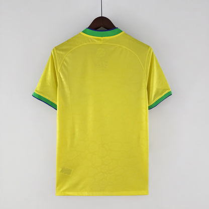 2022 Brazil World Cup jersey home detail