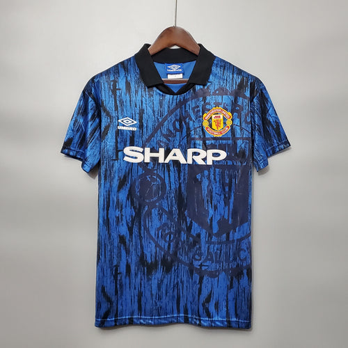 Retro 92-93 M-U in the  away detail