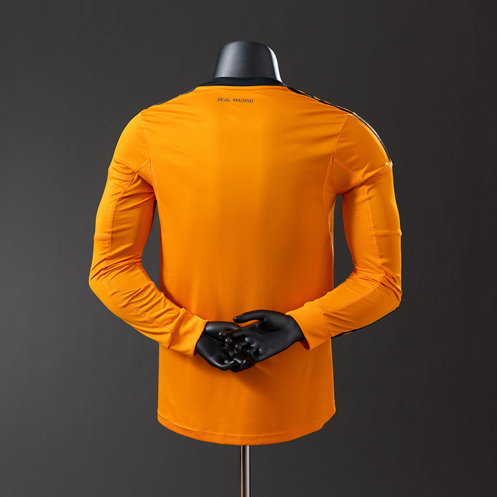 Real Madrid 13-14 Third Away Long Sleeve Player Version Retro Jersey