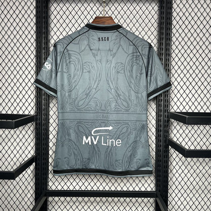 SSC Bari 2024-25 Grey Jersey detail