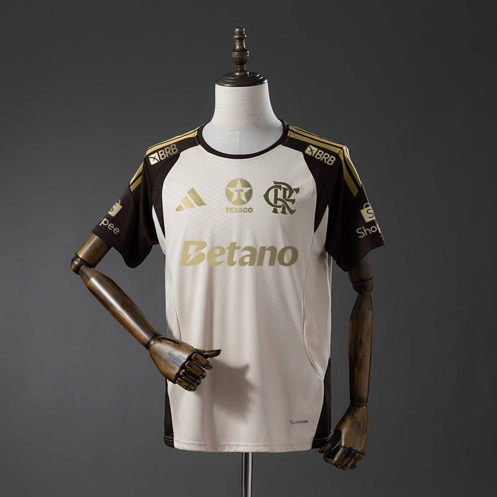 Flamengo 26-27 All sponsors Training - Apricot Jersey