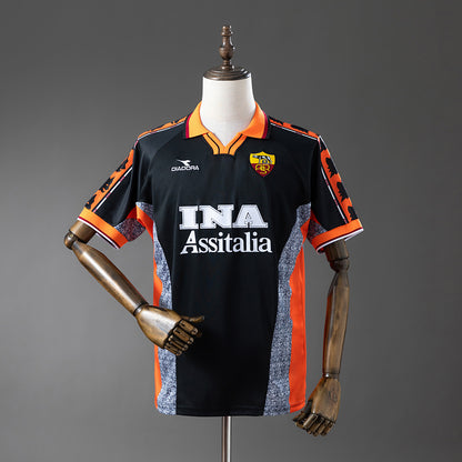 Roma 98-99 Third Away Retro Jersey detail