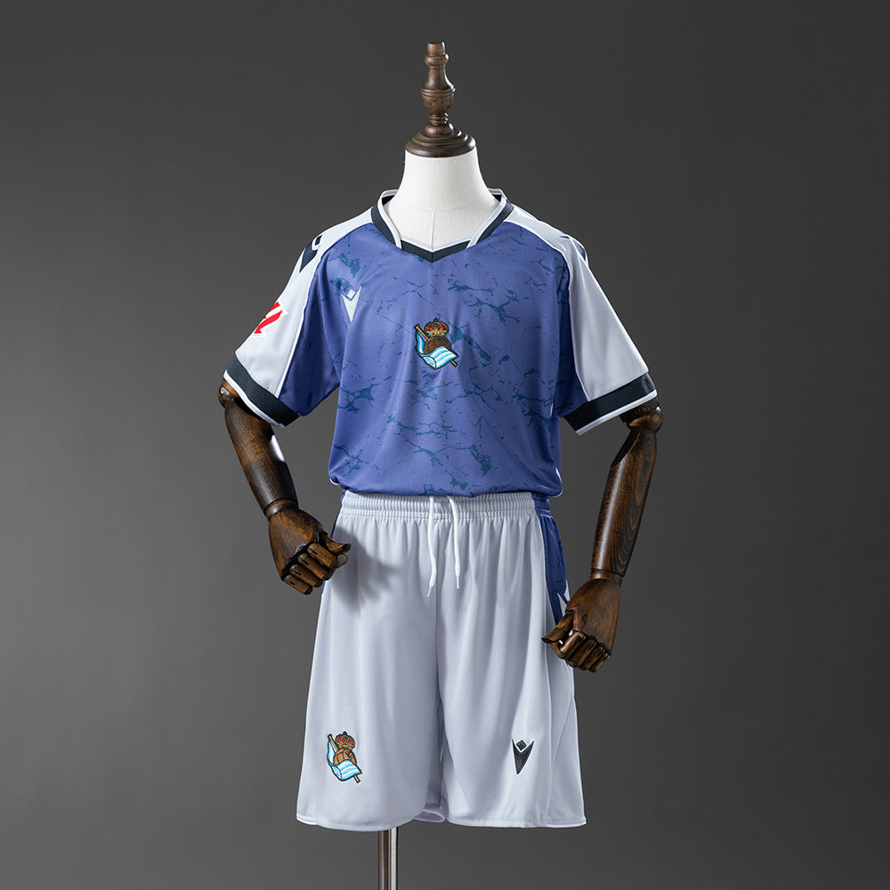 Real Sociedad 25-26 Away Game Kids