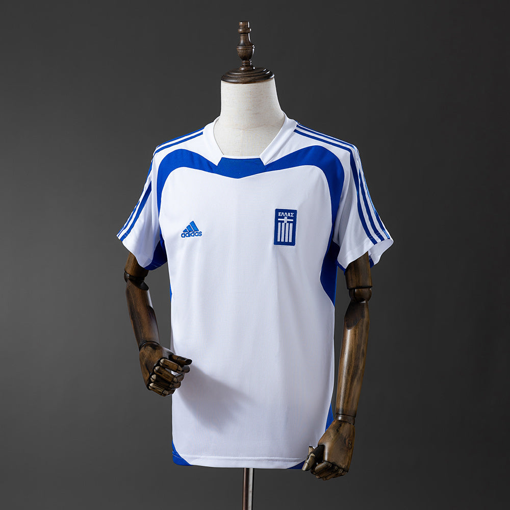 Greece 2004 Away Retro Jersey detail