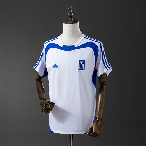 Greece 2004 Away Retro Jersey detail