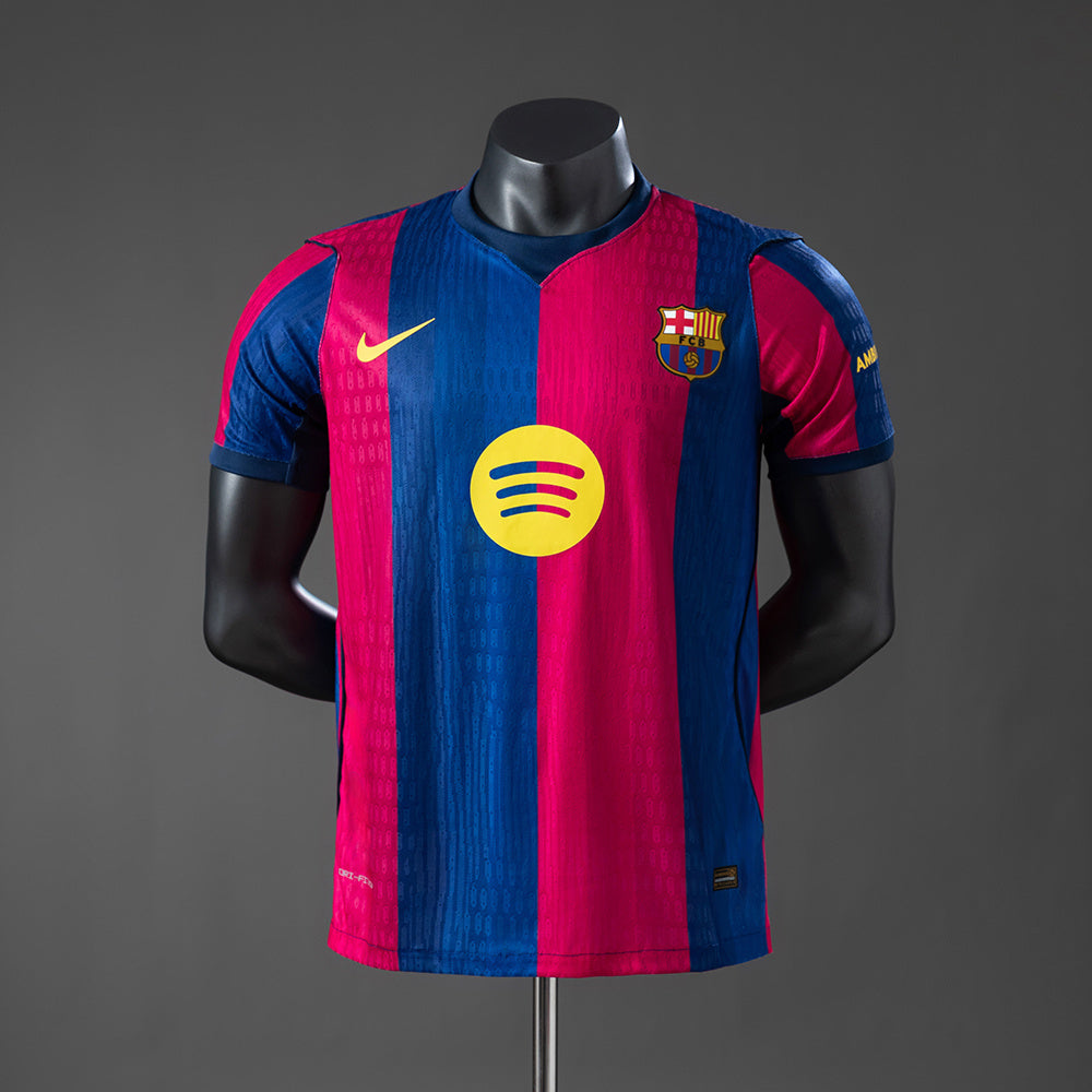 Barcelona 26-27 Home Leak Player Version Jersey detail