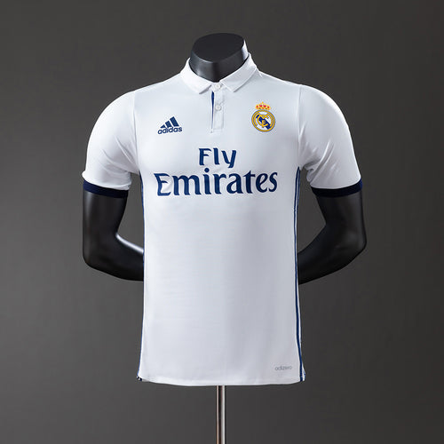 Real Madrid 14-15 Home Player Version Retro Jersey detail