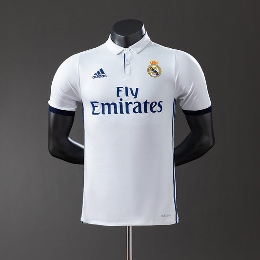 Real Madrid 14-15 Home Player Version Retro Jersey detail