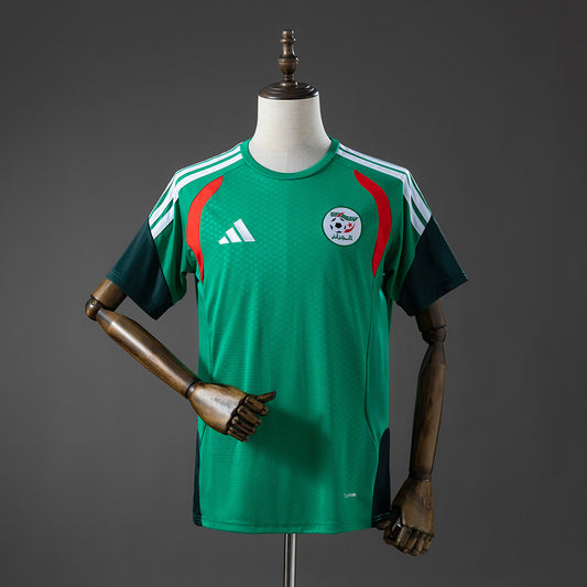 Algeria 2026 Training - Green Jersey detail