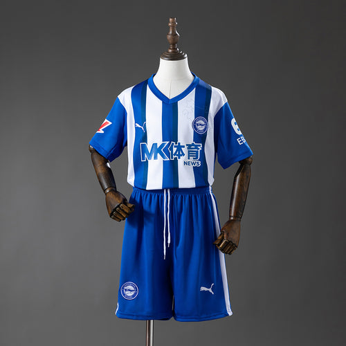 Deportivo Alavés 25-26 Home Kids Jersey detail