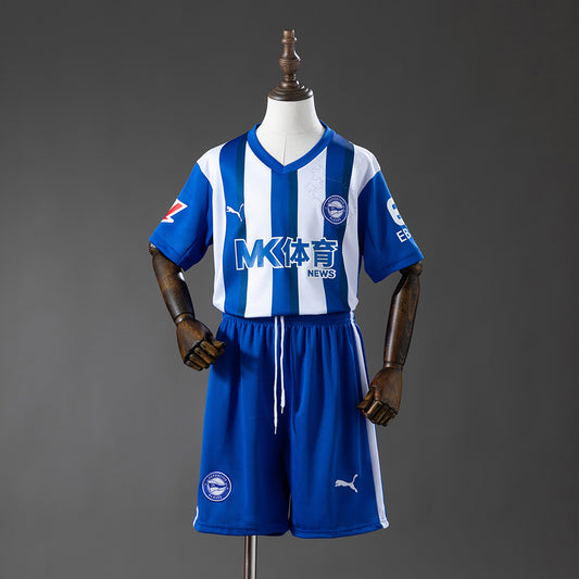 Deportivo Alavés 25-26 Home Kids Jersey detail