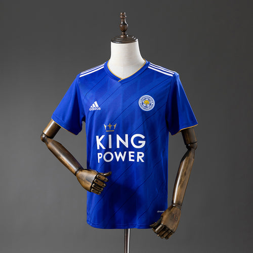 Leicester City 18-19 Home Retro Jersey detail