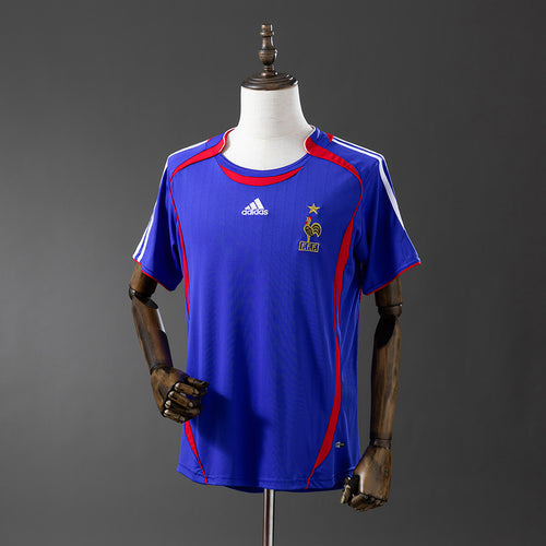 France 2006 Home Retro Jersey detail