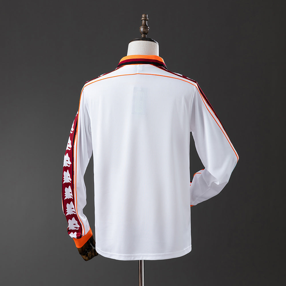 Roma 98-99 Away Long Sleeve Retro Jersey