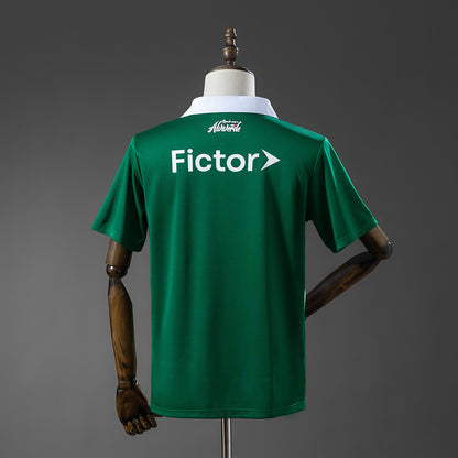 Palmeiras 25-26 Special Edition - White and Green Striped Jersey detail