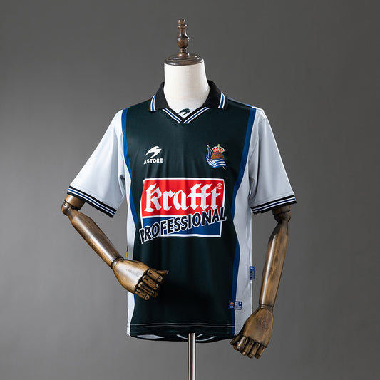 Retro Real Sociedad 00-02 Away detail