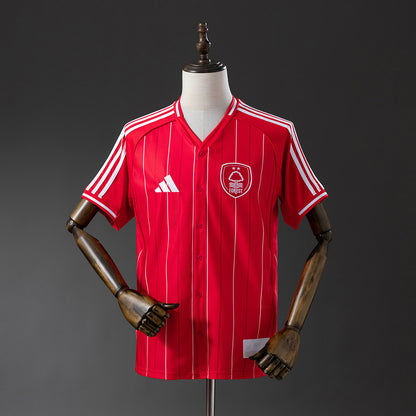 Nottingham Forest 25-26 Baseball Uniform detail
