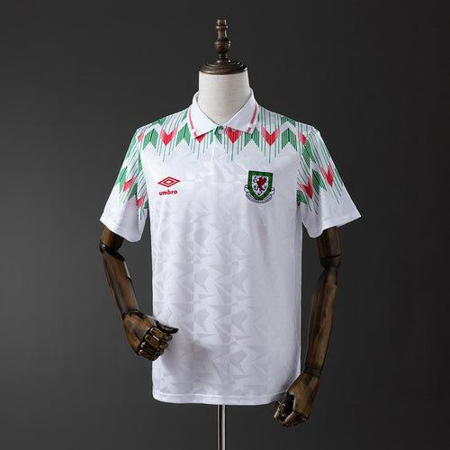 Wales 90-02 Away Jersey detail