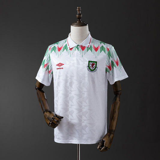 Wales 90-02 Away Jersey detail