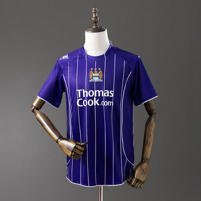 Manchester City 07-08 Away Retro Jersey detail