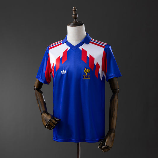 Retro 88-90 France home detail