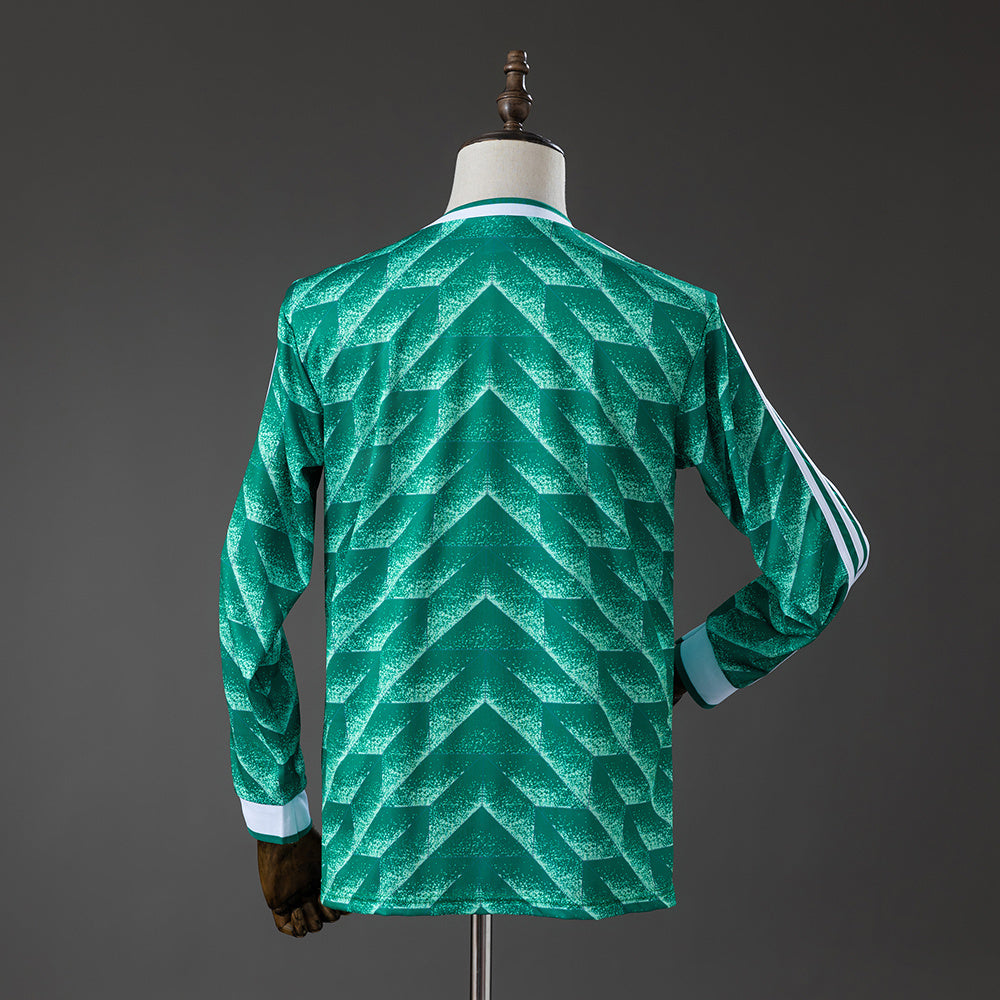 Germany 90-91 Away Retro Long Sleeve Jersey detail