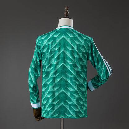 Germany 90-91 Away Retro Long Sleeve Jersey detail
