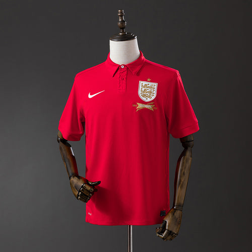 England 13-14 Away Retro Jersey detail