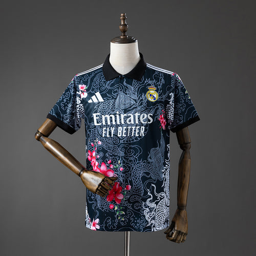 Real Madrid 25-26 Special Edition - Black Jersey detail