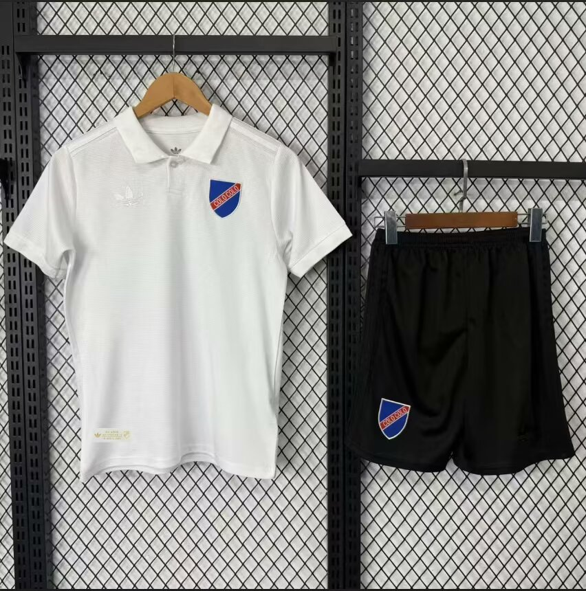 25-26 Kids Colo Colo 100th Anniversary White