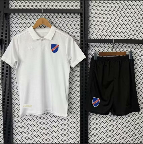 25-26 Kids Colo Colo 100th Anniversary White