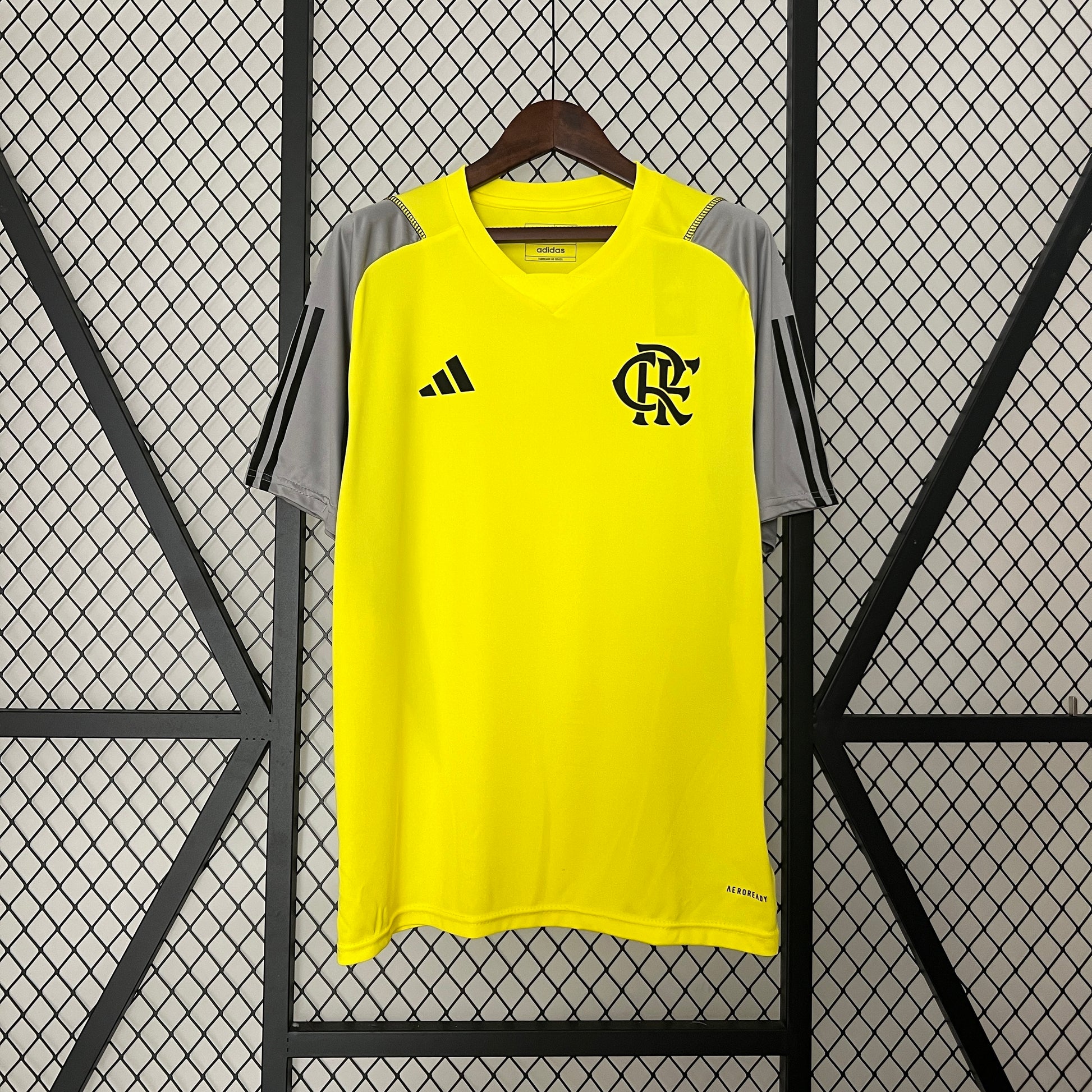 24-25 Flamengo Training Wear Yellow detail