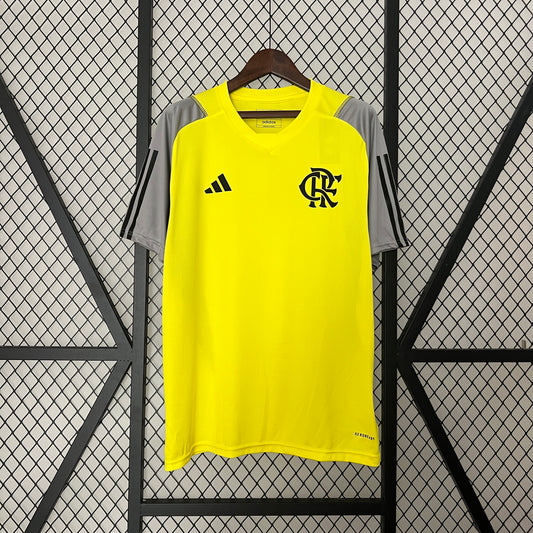24-25 Flamengo Training Wear Yellow detail