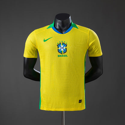 Brazil 25-26 Home Player Version Jersey detail