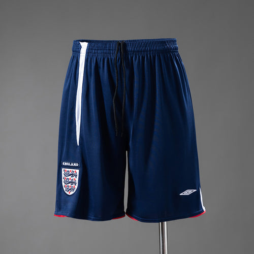 England 2006 Home Retro Shorts detail