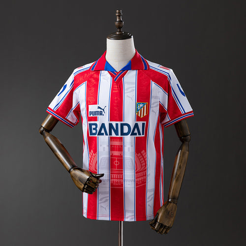 Atletico Madrid 96-97 Home Retro Jersey detail